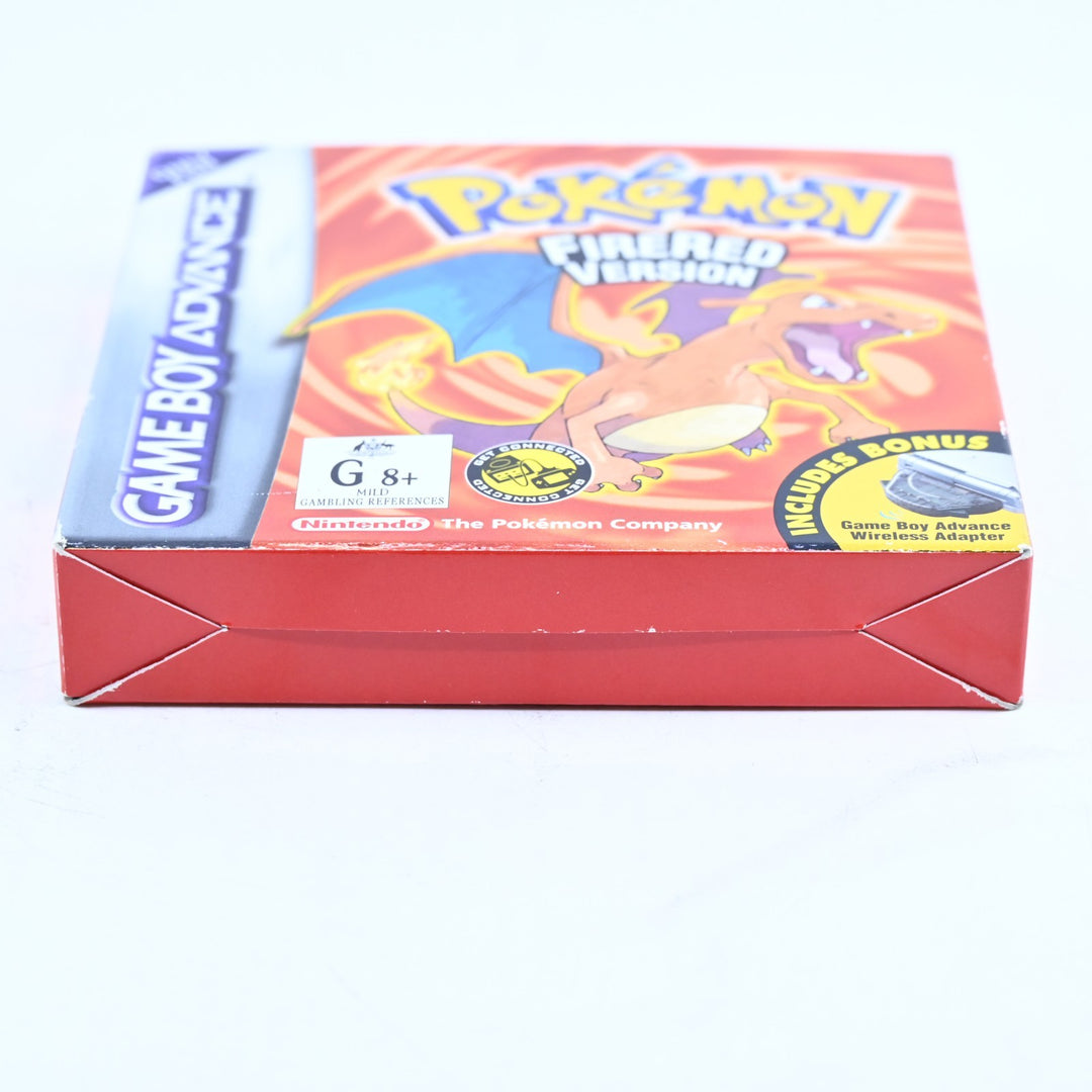 Pokemon FireRed Version - GBA Boxed Game + Original Insert - PAL - Fire Red