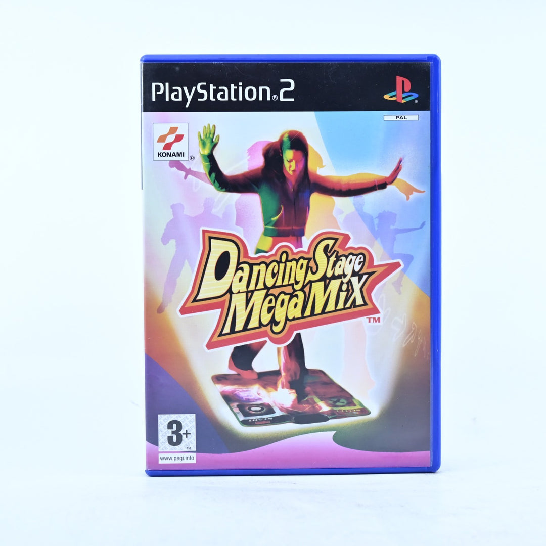 Dancing Stage Mega Mix - Sony Playstation 2 / PS2 Game + Manual - PAL