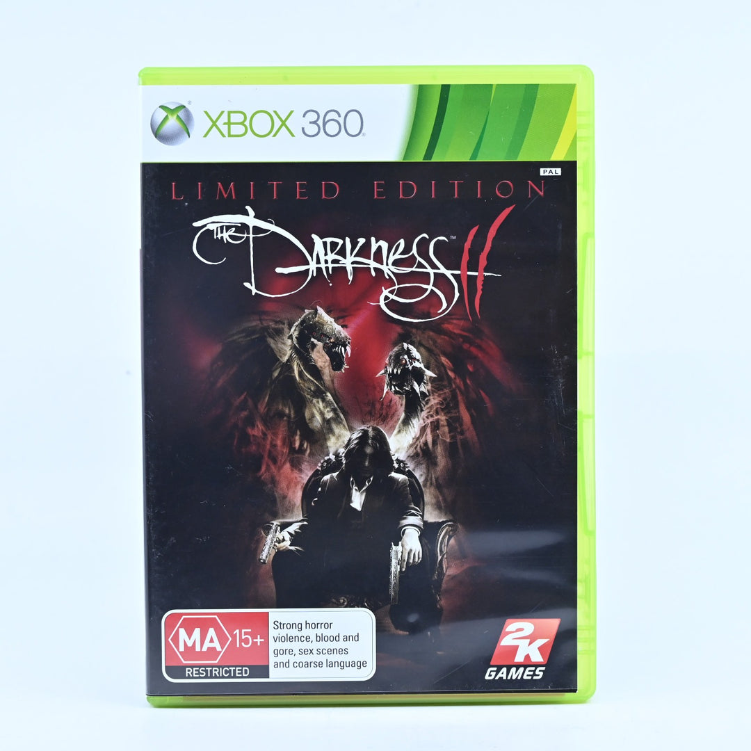 The Darkness II 2 - Limited Edition - Xbox 360 Game + Manual - PAL - MINT DISC!