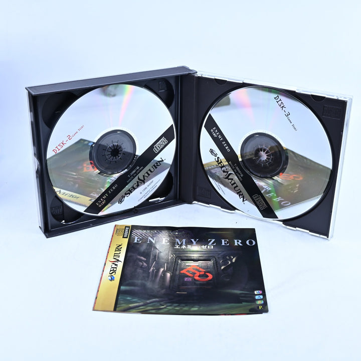 Enemy Zero - Sega Saturn Game + Manual - NTSC-J - MINT DISC!