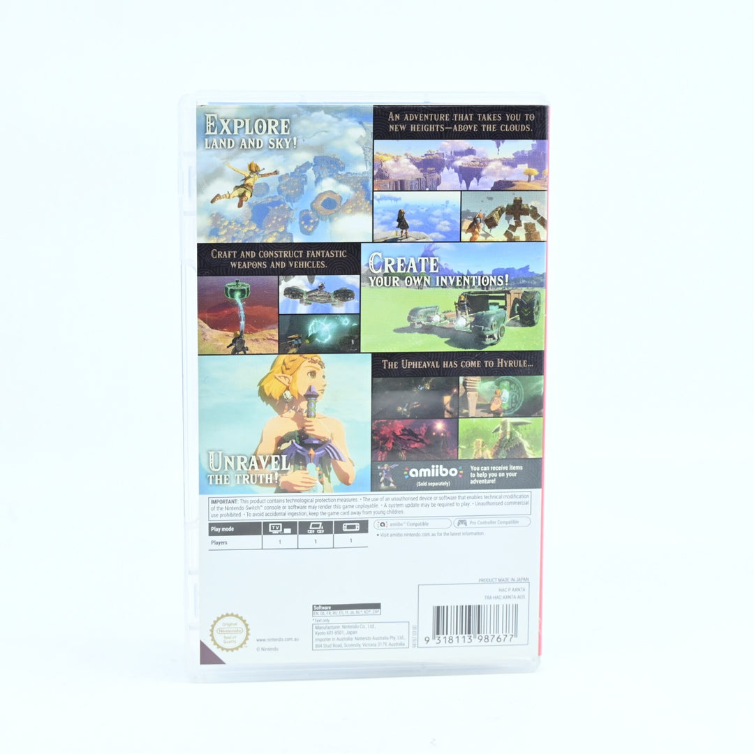The Legend of Zelda: Tears of The Kingdom - Nintendo Switch Game - FREE POST!