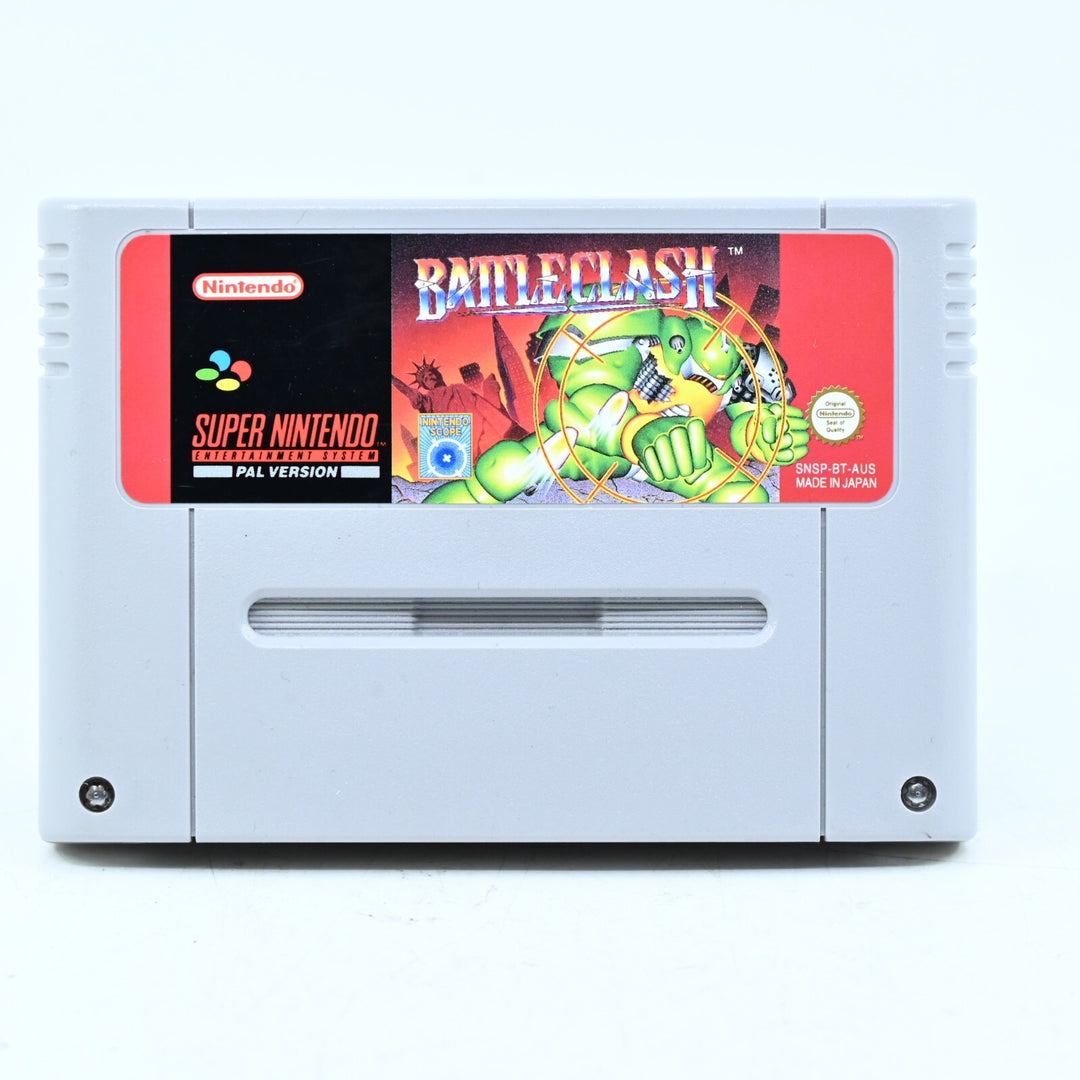 Battle Clash - Super Nintendo / SNES Game - PAL - FREE POST!