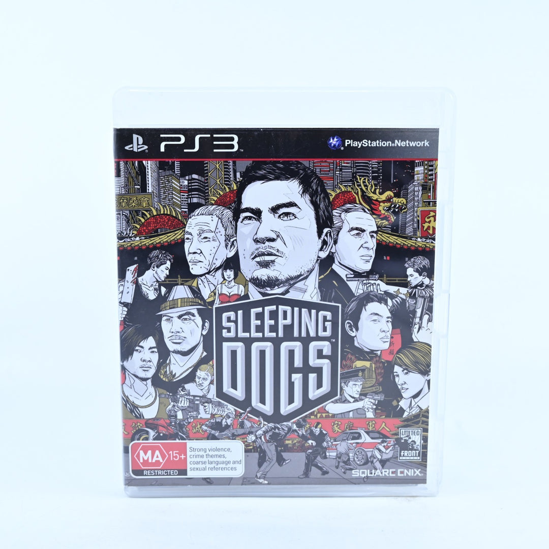 Sleeping Dogs - Sony Playstation 3 / PS3 Game + Manual - MINT DISC!
