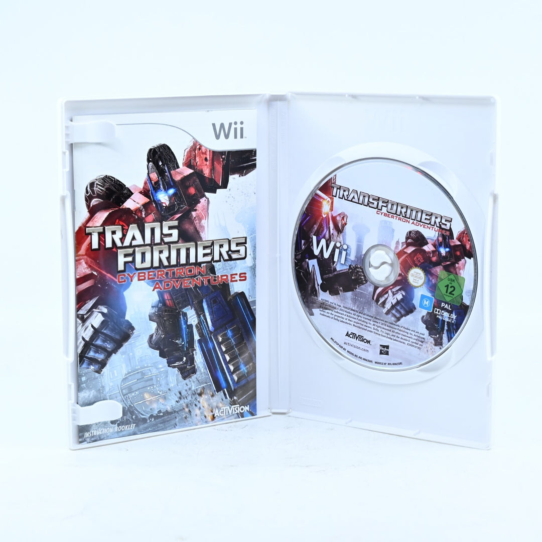 Transformers Cybertron Adventures - Nintendo Wii Game + Manual - PAL - MINT DISC
