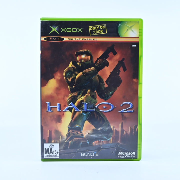 Halo 2 - Original Xbox Game + Manual - PAL - MINT DISC!