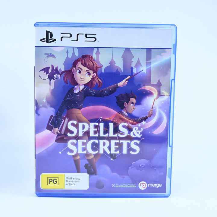 Spells & Secrets - Sony Playstation 5 / PS5 Game - MINT DISC!