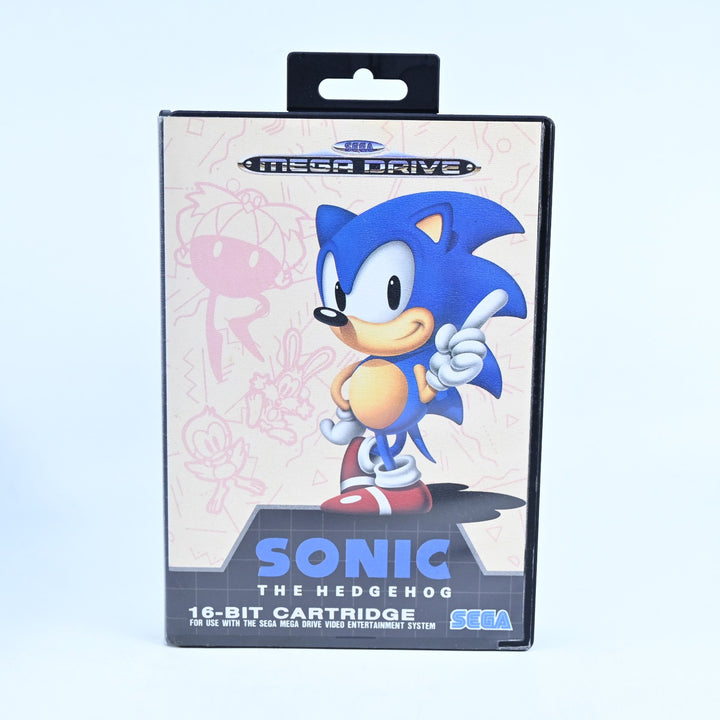 Sonic The Hedgehog - Sega Mega Drive Game + Manual - PAL - FREE POST!