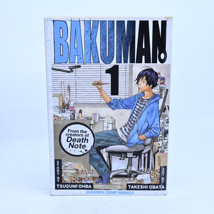 Bakuman - Volume 1 - Tsugumi Ohba/Takeshi Obata - Ex-Library - Manga