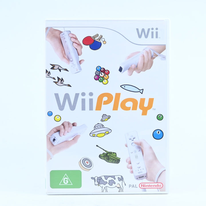 Wii Play - Nintendo Wii Game + Manual - PAL - FREE POST!
