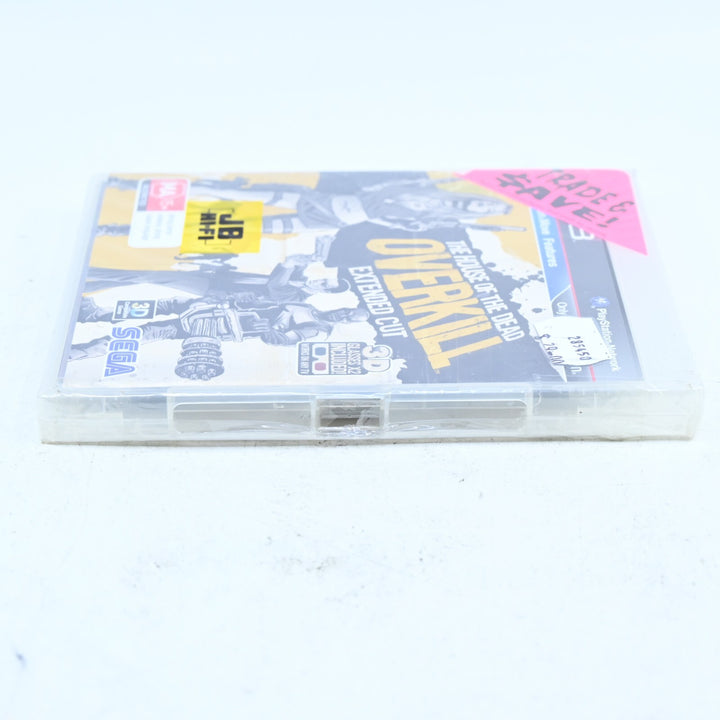 SEALED! The House Of The Dead Overkill: Extended Cut - PS3 Game + Manual