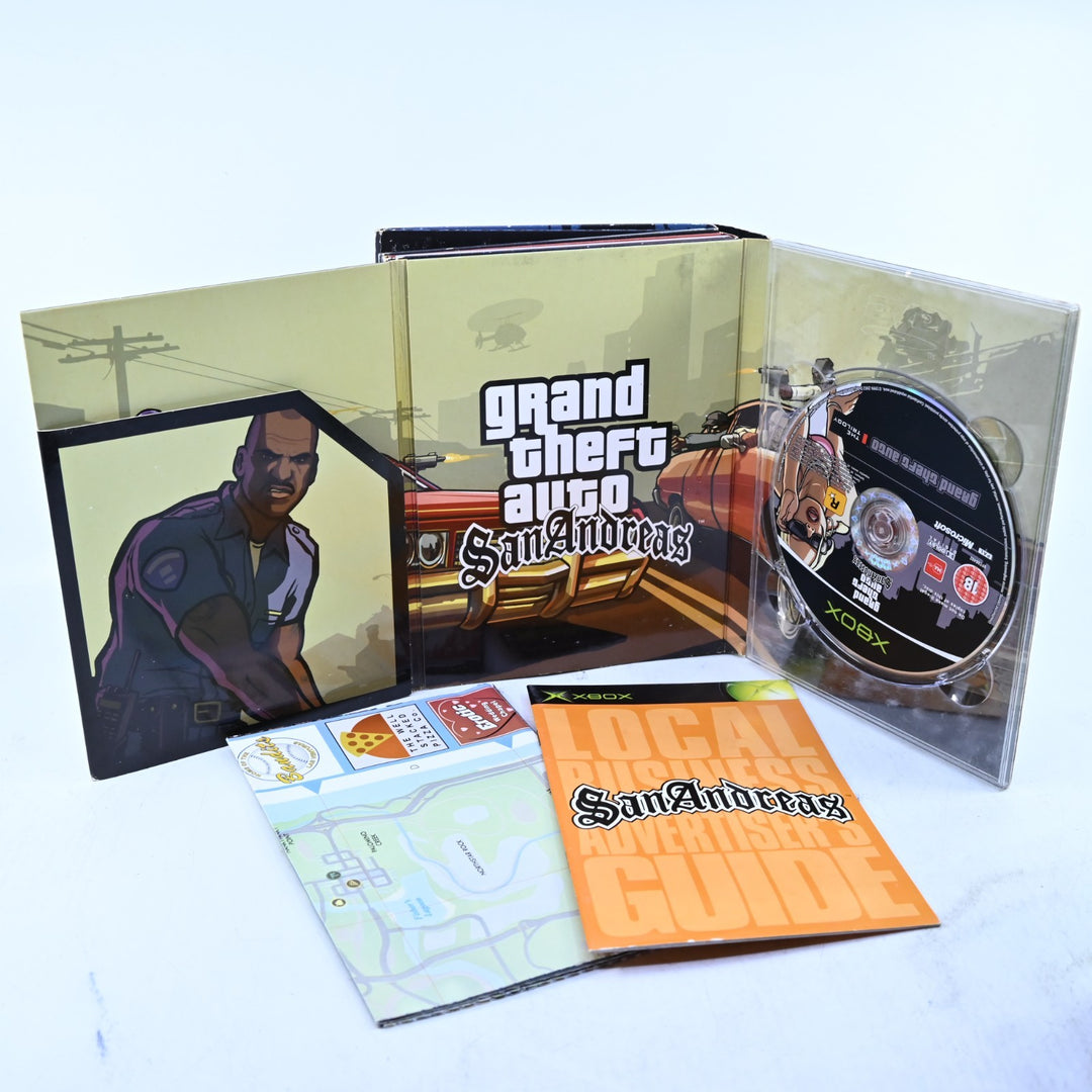 Grand Theft Auto: The Trilogy - Original Xbox Game + Manuals + Posters - PAL