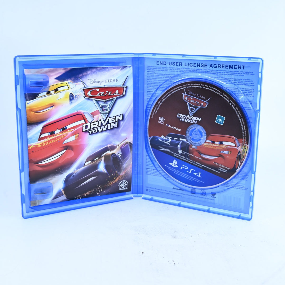 Cars 3: Driven to Win - Sony Playstation 4 / PS4 Game - FREE POST!