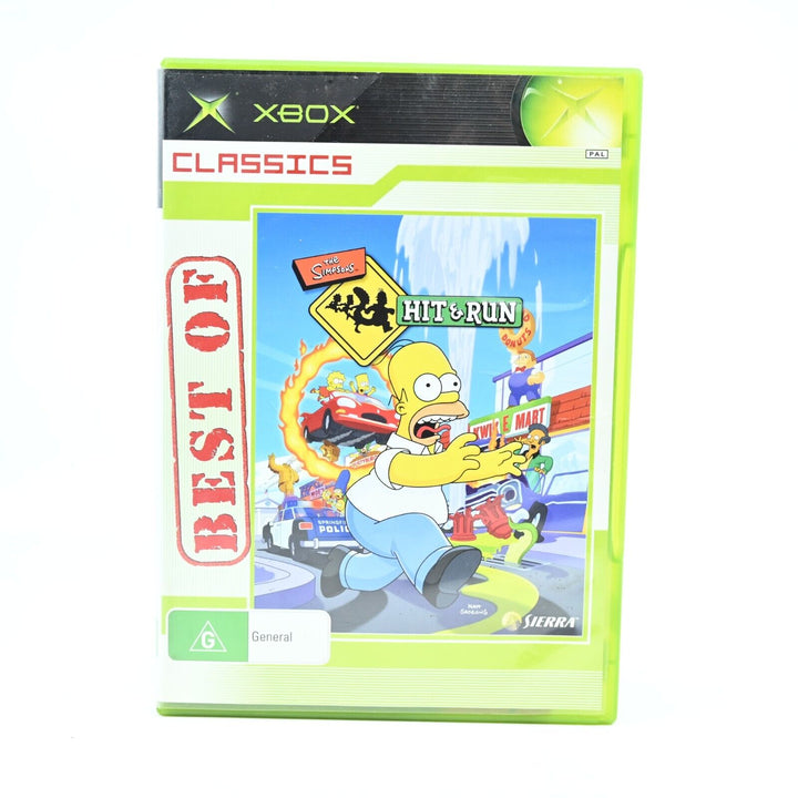 The Simpsons Hit & Run - Xbox Game - PAL - MINT DISC!