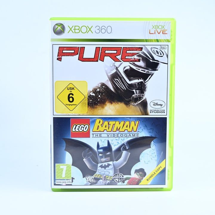 Lego Batman: The Video Game + Pure - Xbox 360 Game - PAL - FREE POST!