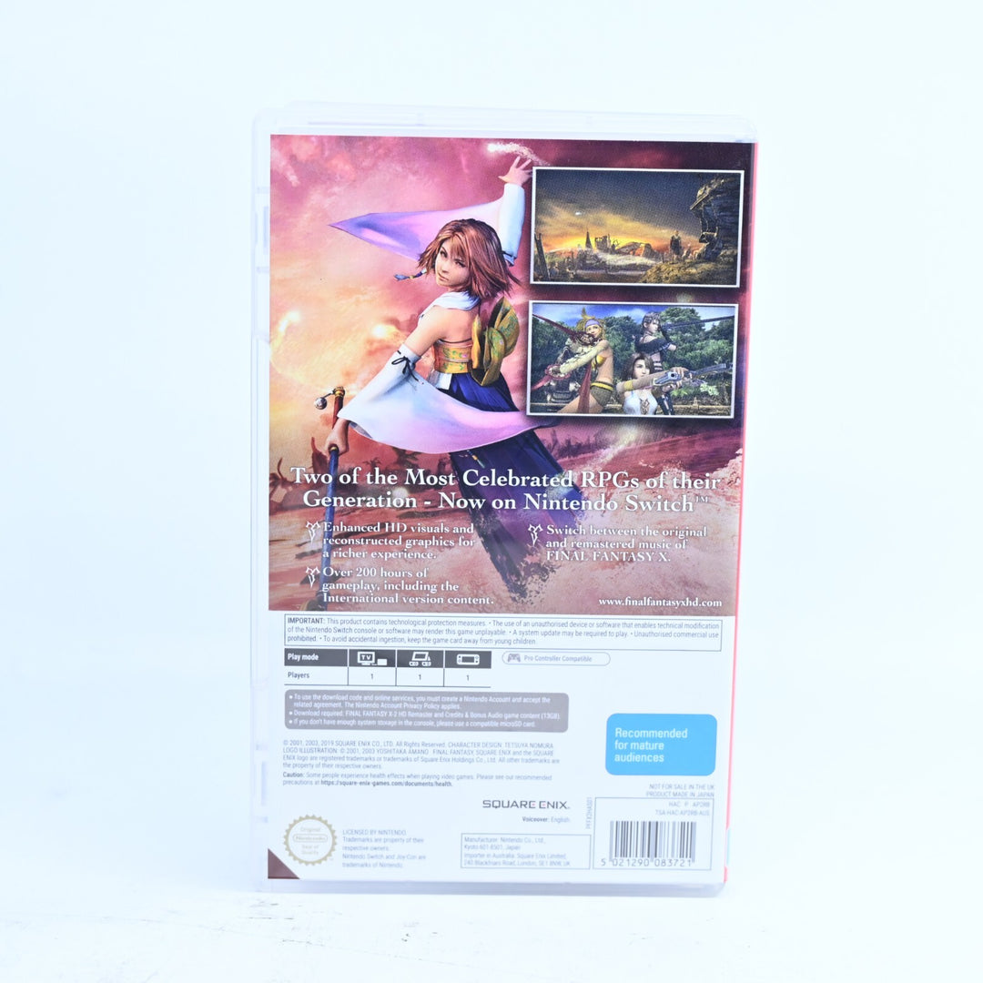 Final Fantasy X / X-2: HD Remaster - No X-2 Download Code - Nintendo Switch Game
