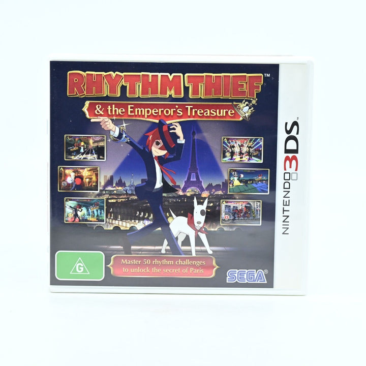 Rhythm Thief & the Emperor's Treasure - Nintendo 3DS Game - PAL - FREE POST!