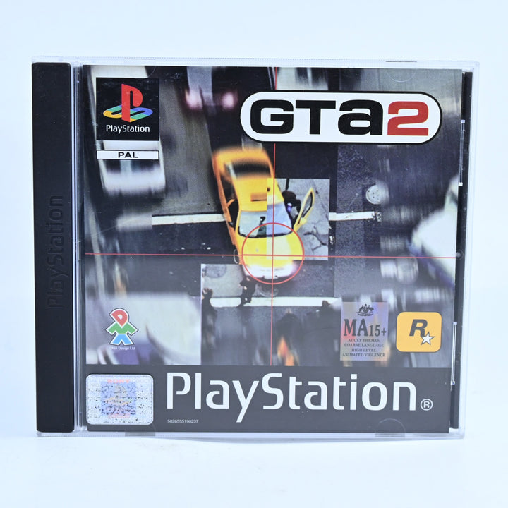 Grand Theft Auto 2 | GTA2 - PS1 Game + Manual - No Map - PAL