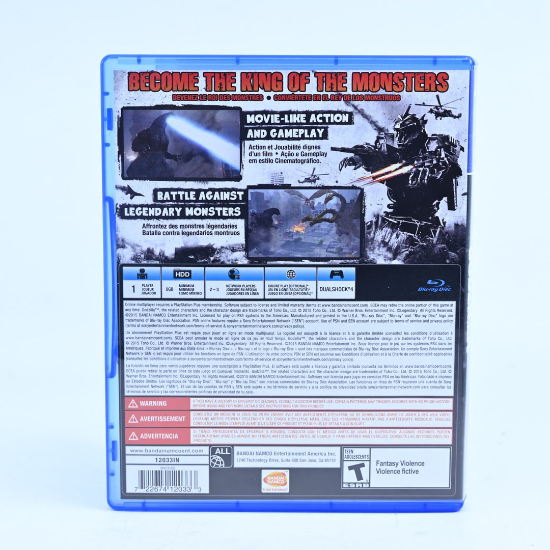 Godzilla - 2014 - USA Release - Sony Playstation 4 / PS4 Game - MINT DISC!