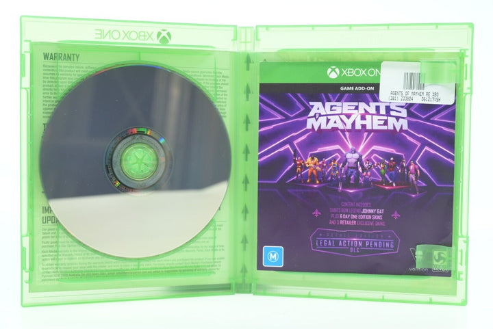 Agents of Mayhem - Xbox One Game - PAL - FREE POST!