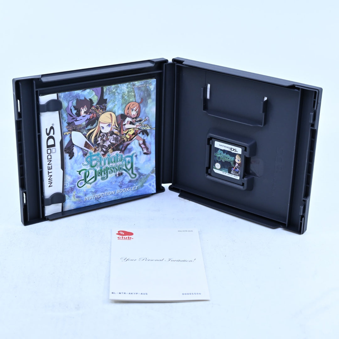 Etrian Odyssey - Nintendo DS Game - PAL + Manual - FREE POST!