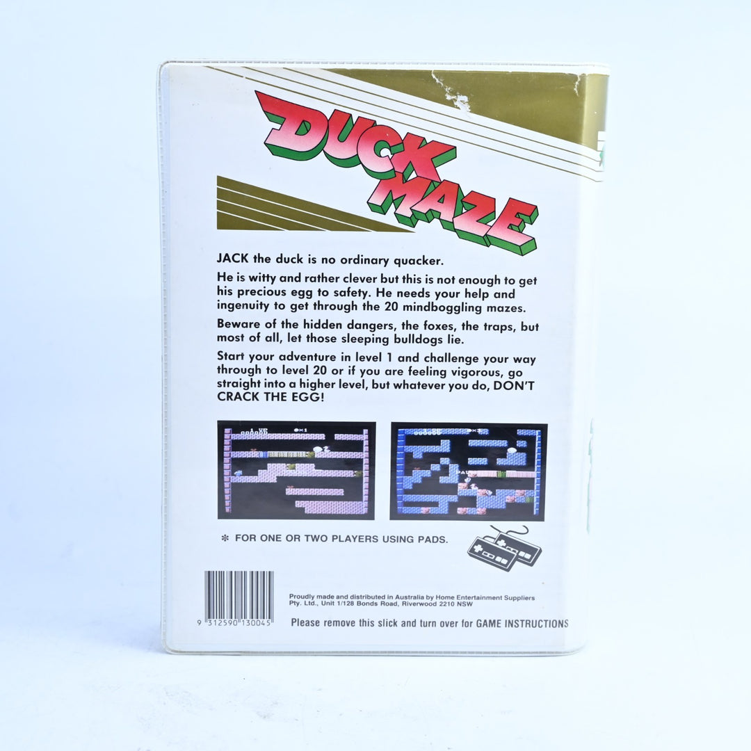 Duck Maze - Piggy Back Cartridge - H.E.S / NES Game - PAL