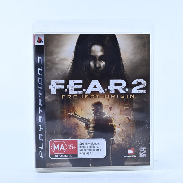 F.E.A.R. 2: Project Origin - Sony Playstation 3 / PS3 Game + Manual - MINT DISC!