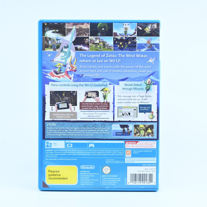 The Legend of Zelda: the Wind Waker HD - Nintendo Wii U Game - PAL - FREE POST!