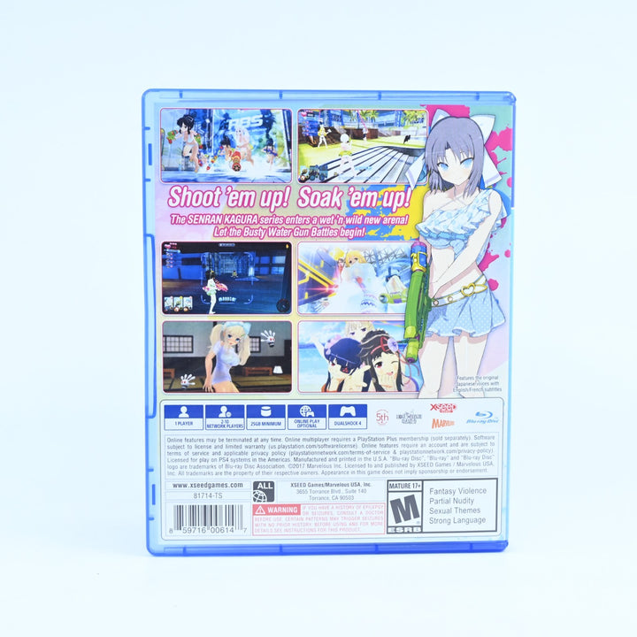 Senran Kagura Peach Beach Splash - No Shirt No Shoes All Service Ed. - PS4 Game