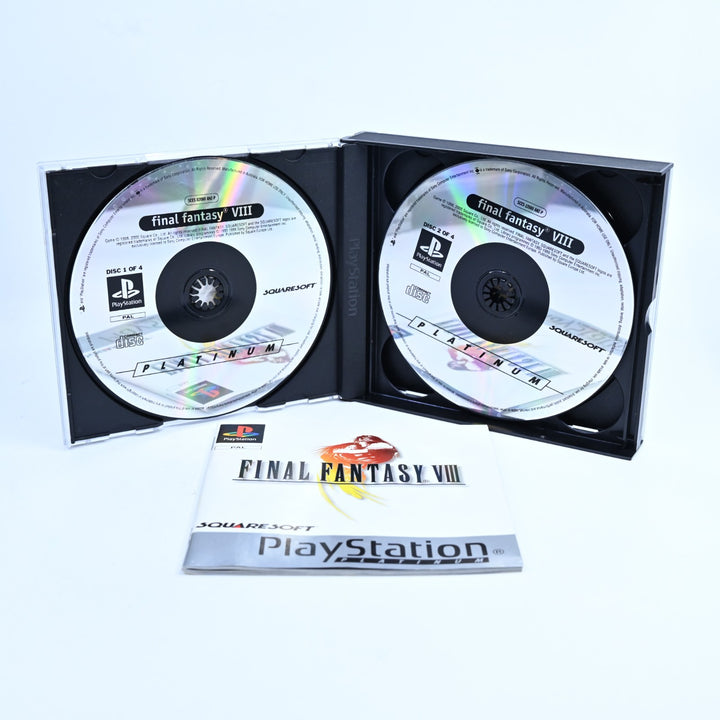 Final Fantasy VIII 8 - Sony Playstation 1 / PS1 Game + Manual - PAL - MINT DISC!