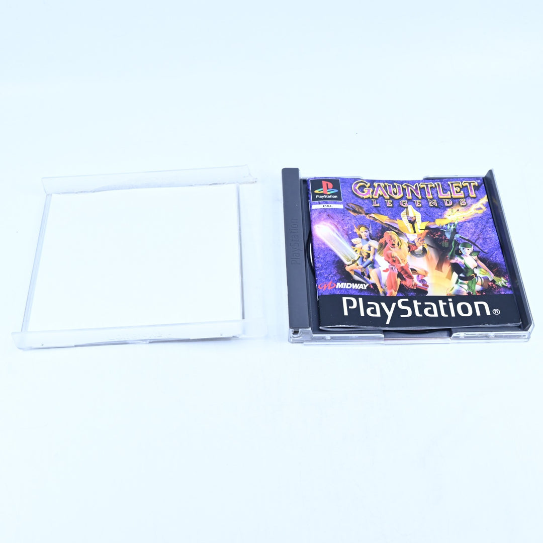 Gauntlet Legends - Sony Playstation 1 / PS1 Game + Manual - PAL - MINT DISC!
