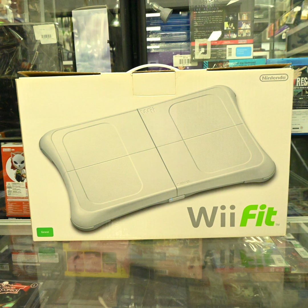 Wii Fit + Balance Board - Nintendo Wii Game + Manual / Nintendo Wii Accessory