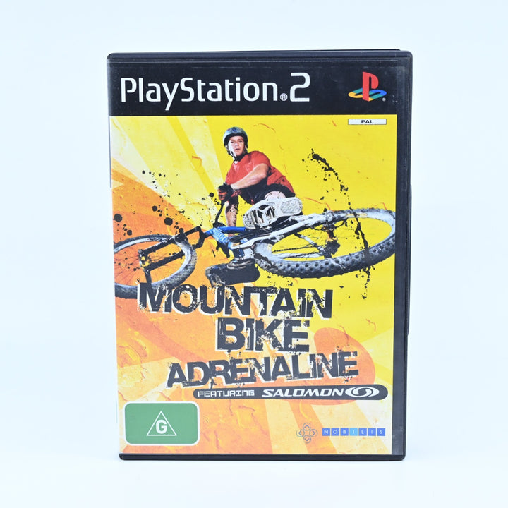 Mountain Bike Adrenaline - Sony Playstation 2 / PS2 Game + Manual - PAL