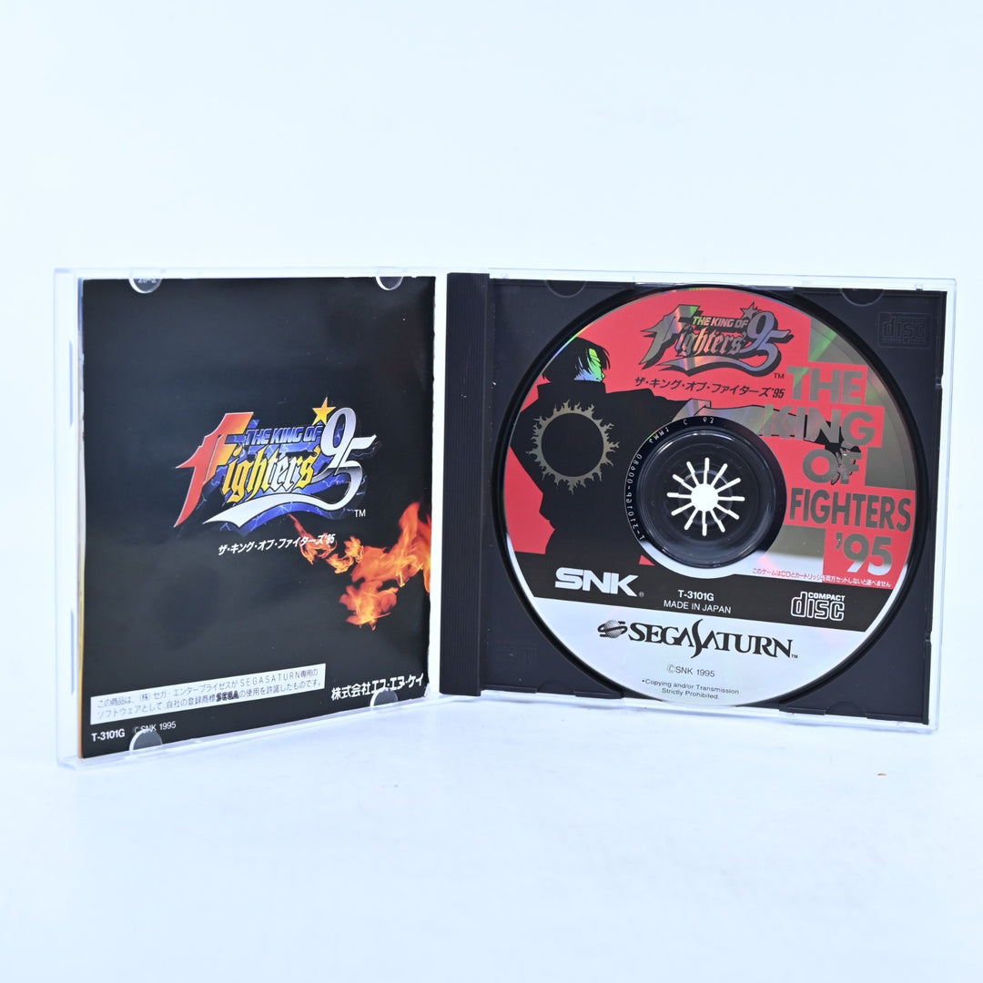 The King of Fighters 95 - Sega Saturn Game + Manual - NTSC J