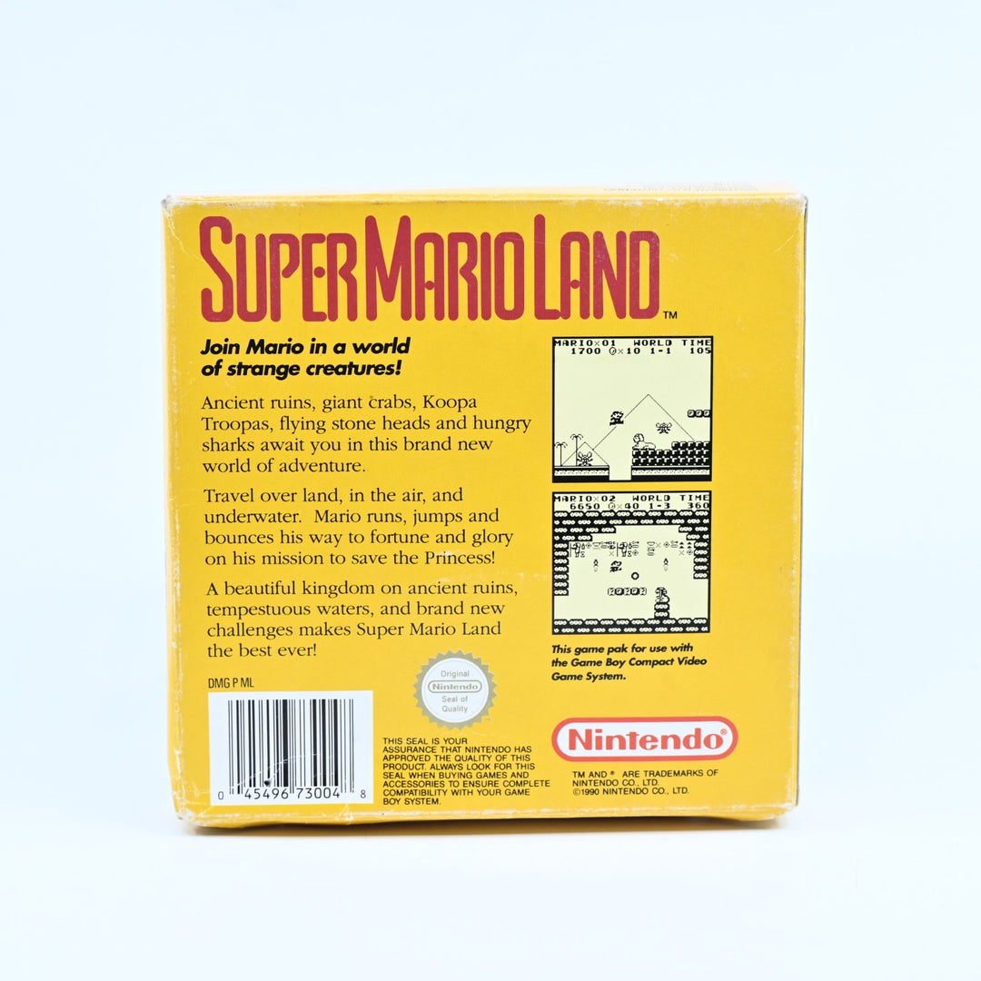 Super Mario Land - Nintendo Gameboy Boxed Game - PAL - FREE POST!