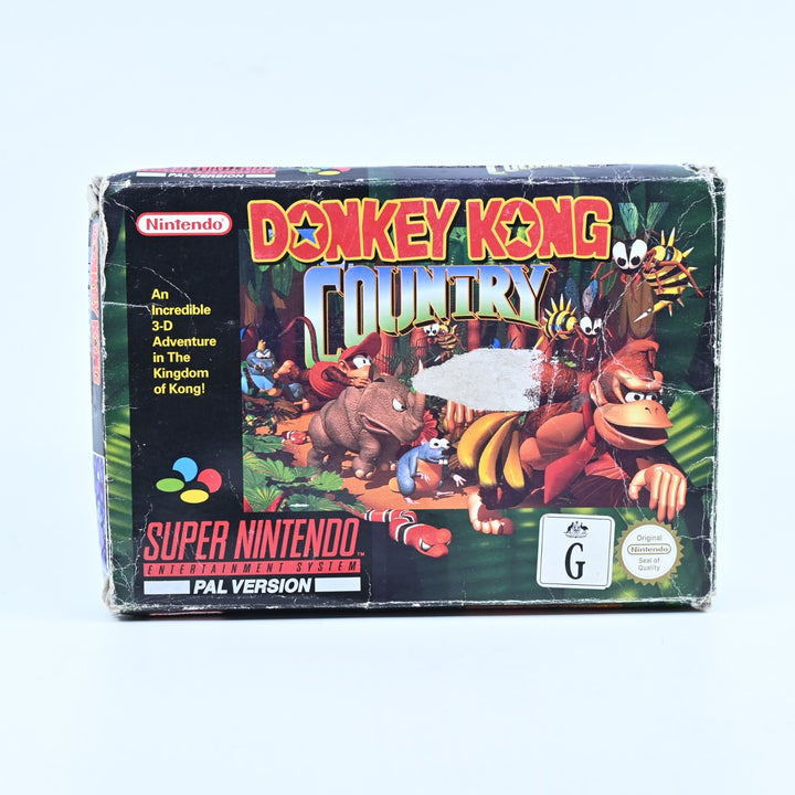 Donkey Kong Country - Super Nintendo/ SNES Boxed Game - PAL