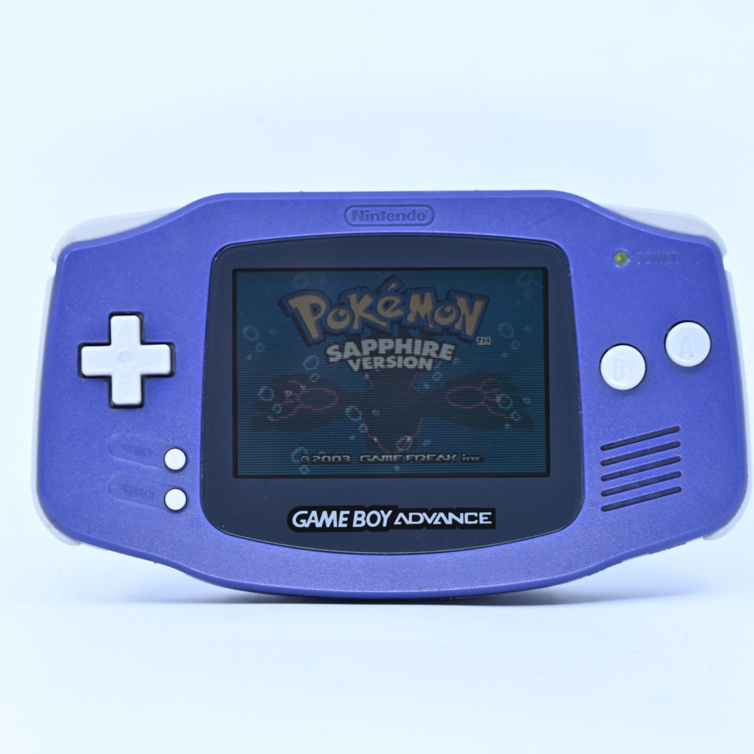 AGB-001 - Indigo - Nintendo Gameboy Advance Console - FREE POST!