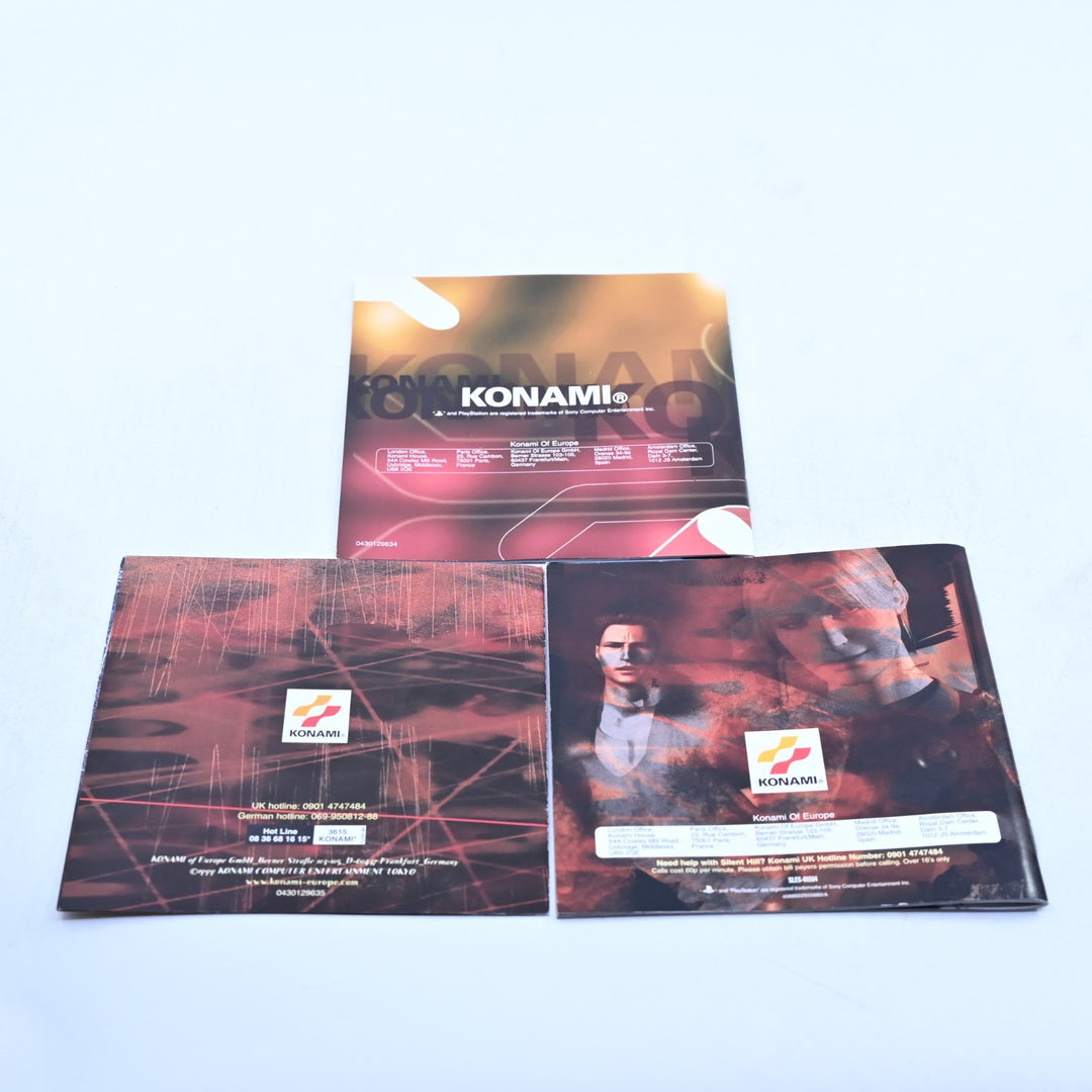 Silent Hill - Sony Playstation 1 / PS1 Game + Manual - PAL - MINT DISC!