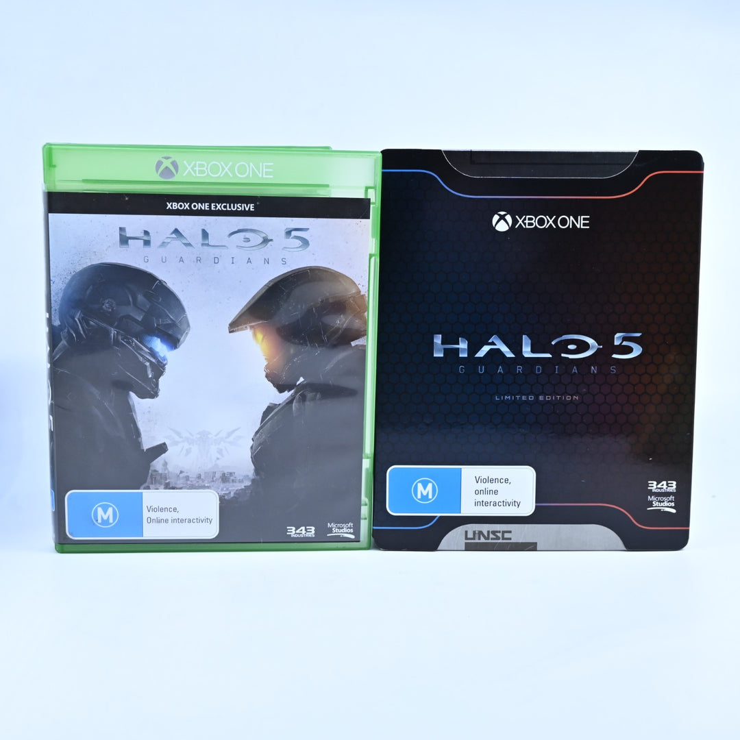 Halo 5: Guardians Limited Edition - Steelbook + Metal Earth Kit - Xbox One Game