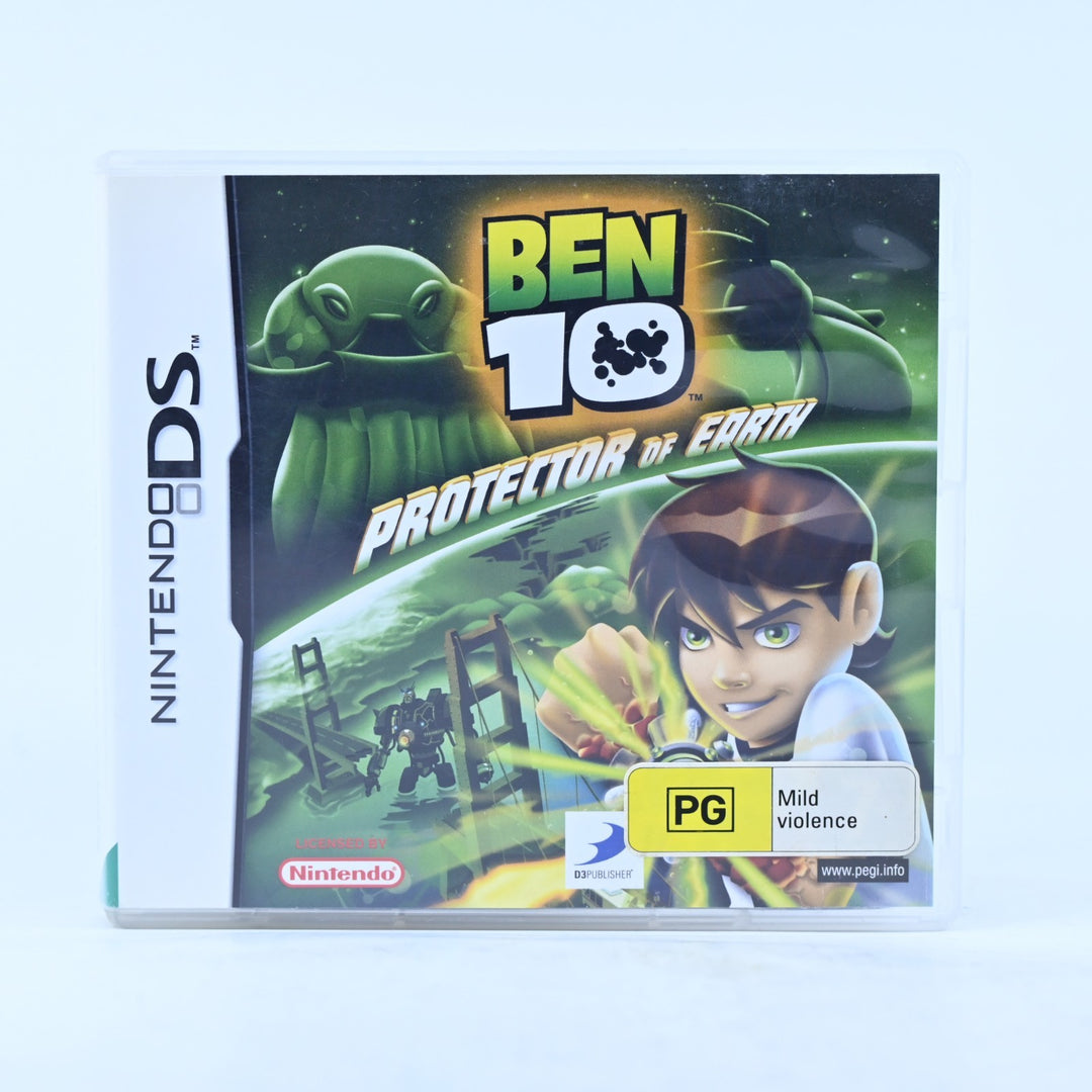 Ben 10 Protector of Earth - Nintendo DS Game - PAL + Manual - FREE POST!