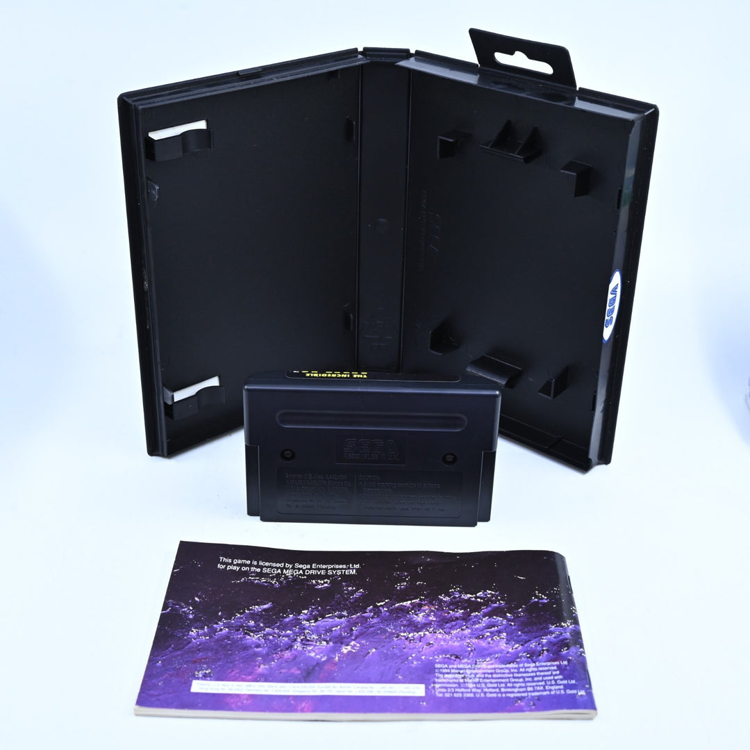 The Incredible Hulk - Sega Mega Drive Game + Manual - PAL - FREE POST!