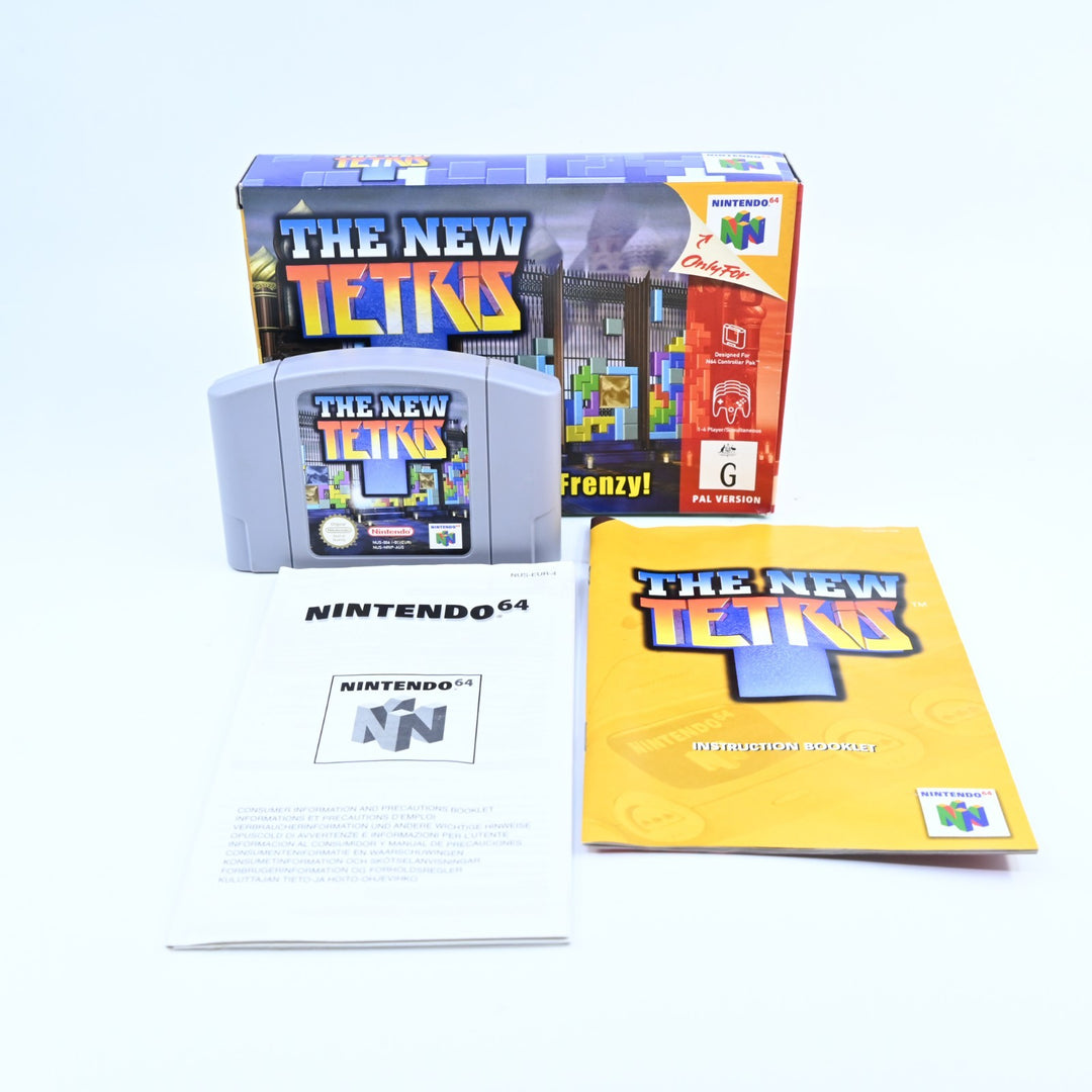 The New Tetris - N64 / Nintendo 64 Boxed Game - PAL - FREE POST!