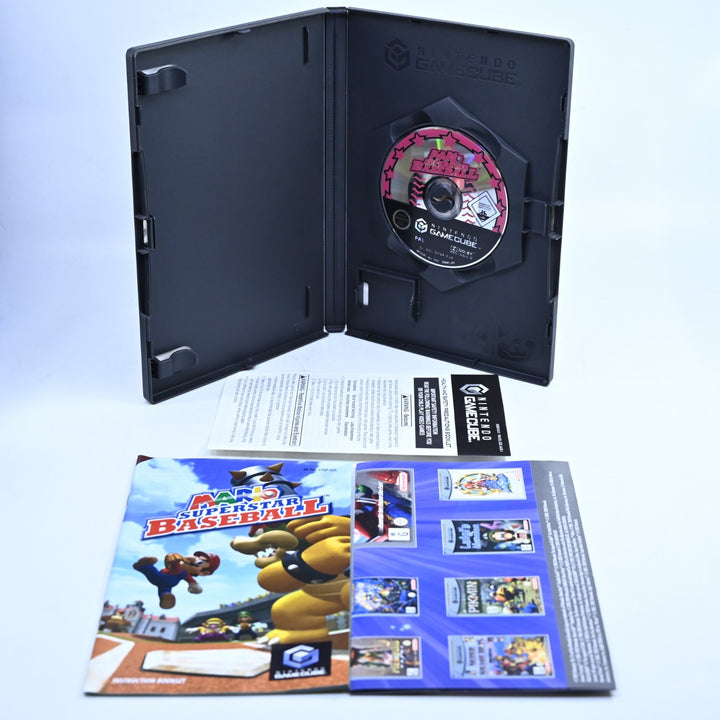 Mario Superstar Baseball - Nintendo Gamecube Game + Manual - PAL - FREE POST!