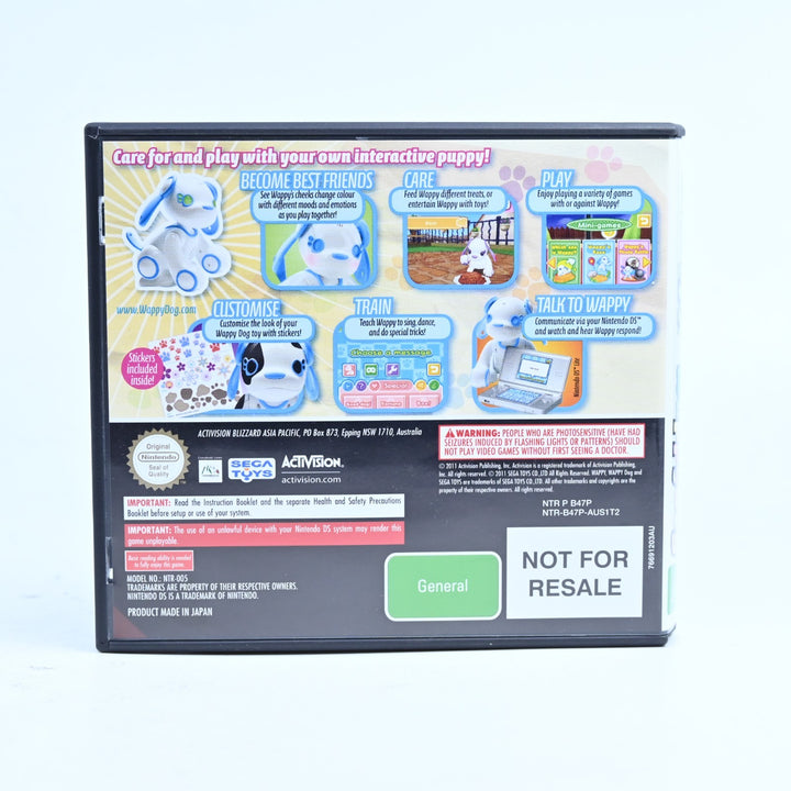 Wappy Dog - AS NEW! Robot Bundle - Nintendo DS Game - PAL + Manual