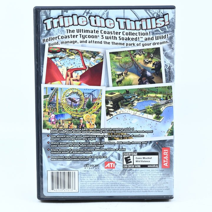 Roller Coaster Tycoon 3 Platinum - PC / Other - Games - FREE POST!