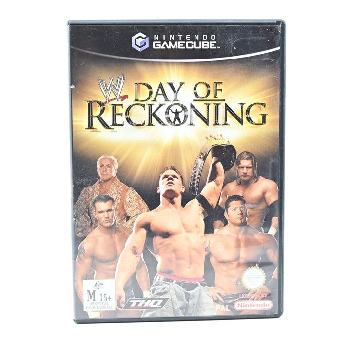 WWE: Day of Reckoning - Nintendo Gamecube Game + Manual - PAL - FREE POST!