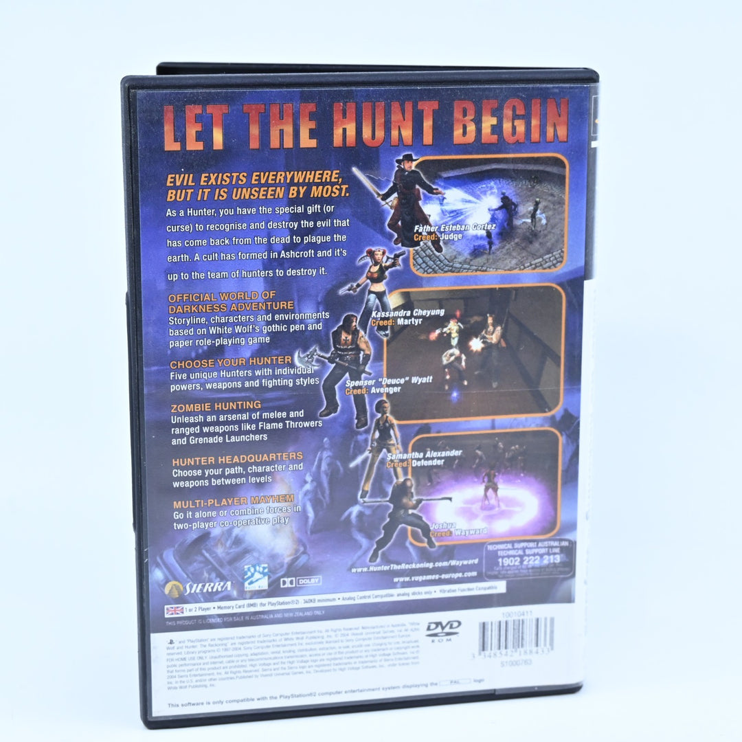 Hunter the Reckoning: Wayward - Sony Playstation 2 / PS2 Game - No Manual - PAL