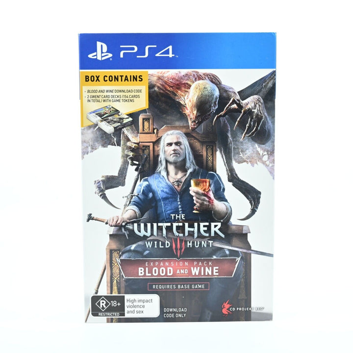 The Witcher III: Wild Hunt - Blood and Wine - Sony Playstation 4 / PS4 Game