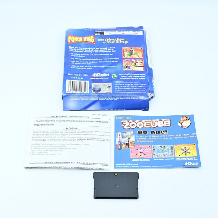 Punch King - Nintendo Gameboy Advance / GBA Boxed Game - PAL - FREE POST!