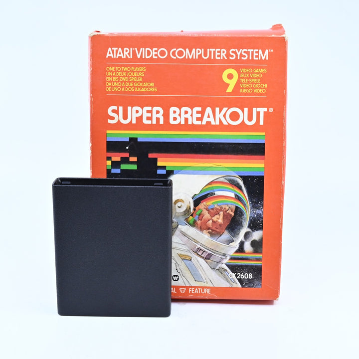 Super Breakout - Atari 2600 Boxed Game - No Manual - PAL - FREE POST!