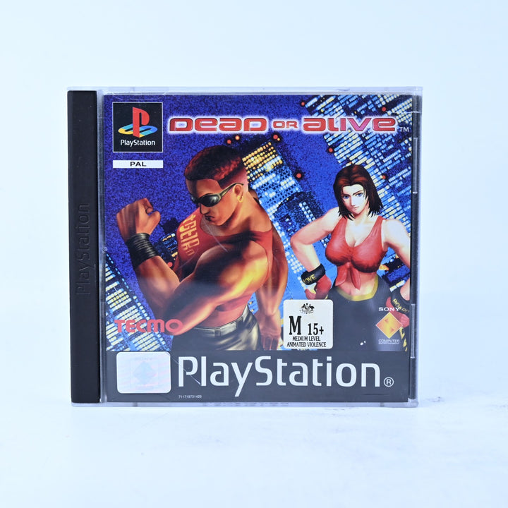 Dead or Alive - Sony Playstation 1 / PS1 Game + Manual - PAL - MINT DISC!